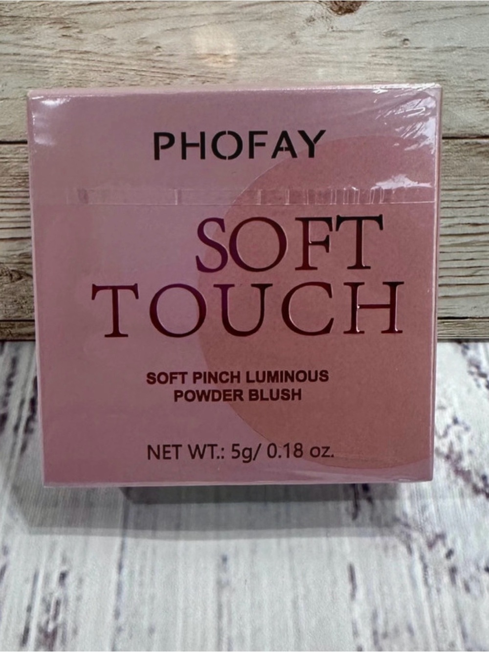 Phofay Soft Touch- Soft Pinch Luminous Powder Blush #01
